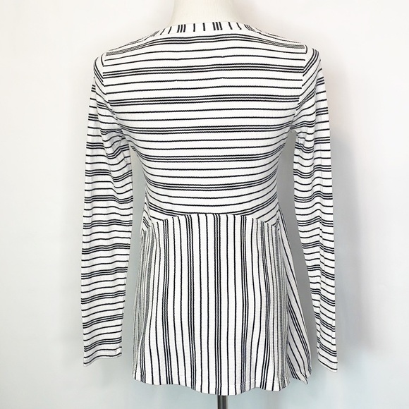 Maeve Anthropologie Eliza Henley Waffle Top - Picture 4 of 9